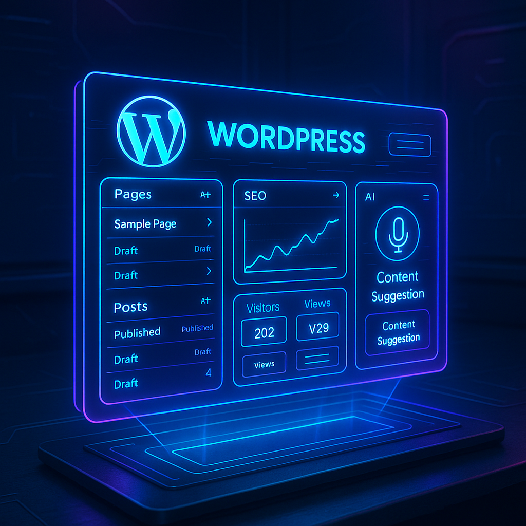 วิธีใช้ WordPress และแดชบอร์ด