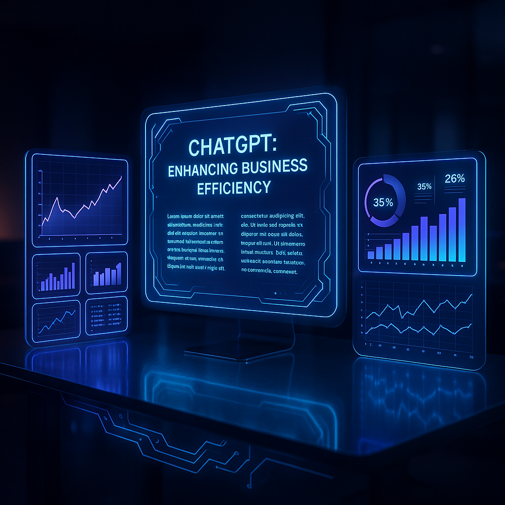 ใช้ chatgpt ช่วยเพิ่มประสิทธิภาพงานธุรกิจ